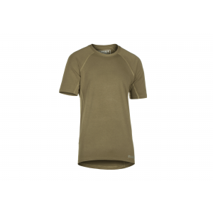 CLAWGEAR FR Baselayer Shirt Short Sleeve Brown Gray